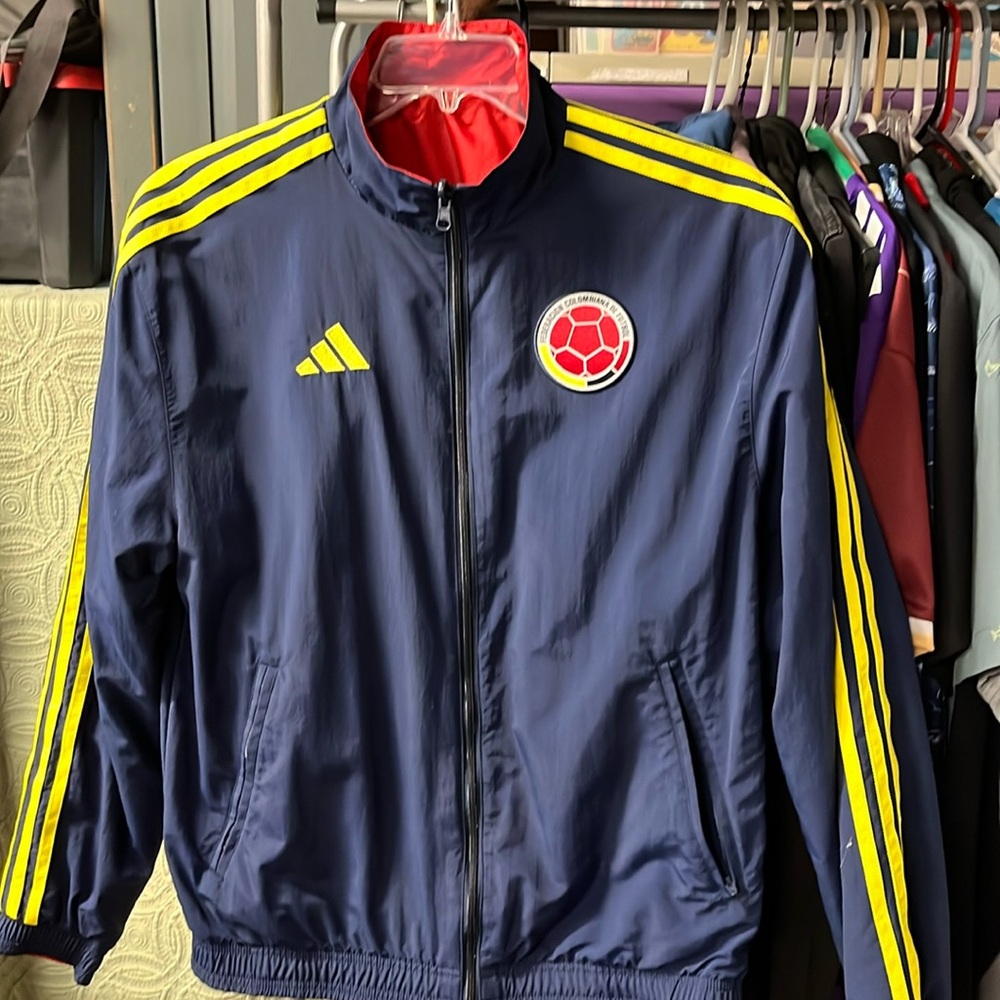 Men’s Adidas Columbia Soccer Reversible Jacket